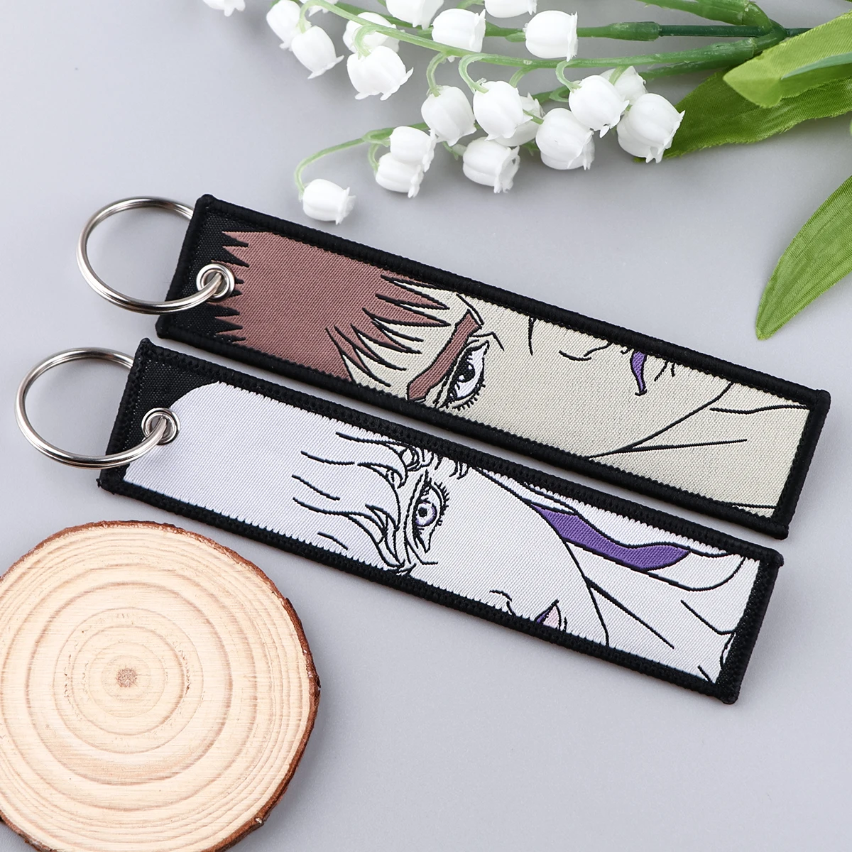 Porte-clés Berserk Guts Griffith Brodés – Image 6