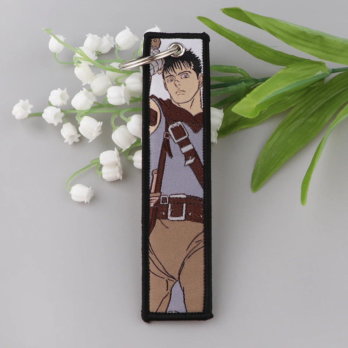 Porte-clés Berserk Guts Griffith Brodés – Image 5