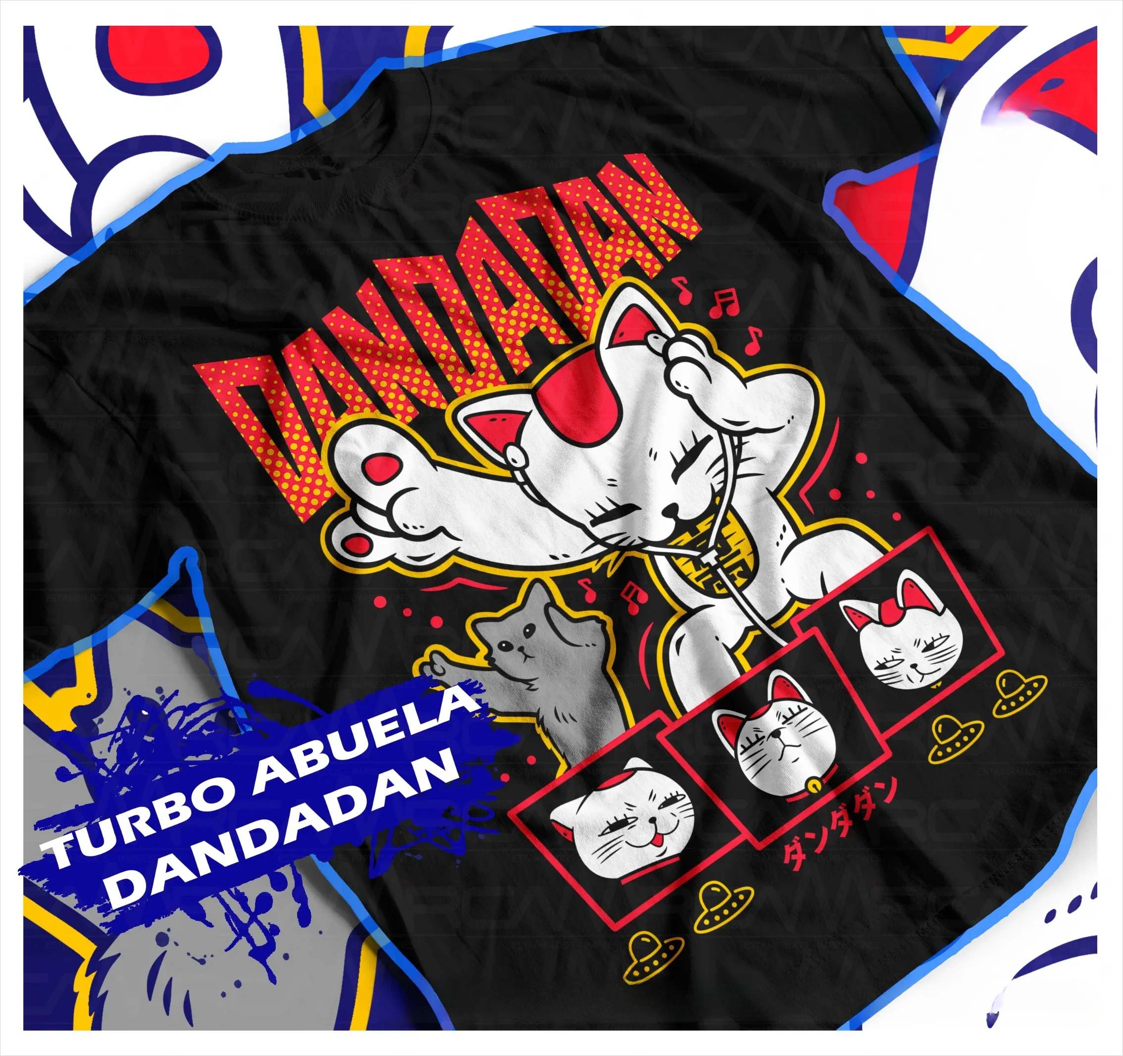 T-shirt Dandadan Turbo Baba Vibes