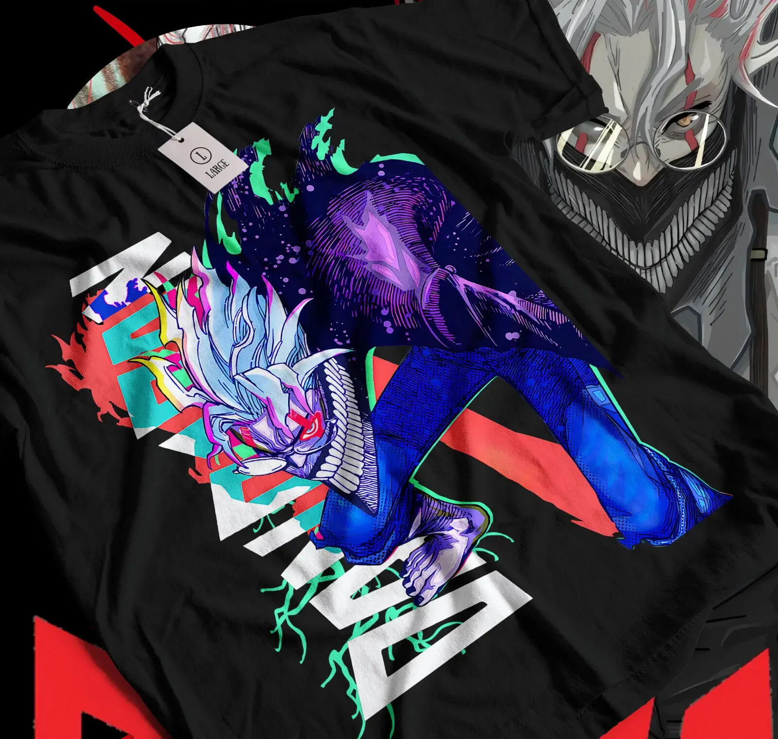 T-shirt Dandadan Okarun Yokai